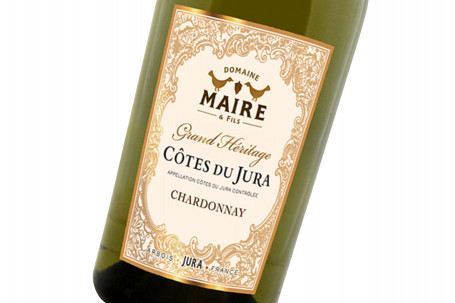 Domaine Maire Heritage Chardonnay, C Ocirc, Du Jura, Frankrijk