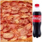 Pizza 30 cm 6 fatias calabresa+ Coca-Cola 500 ml