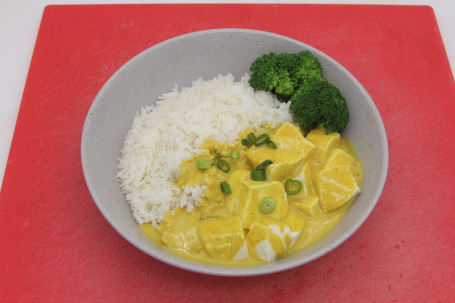 Curry Tofu On Rice