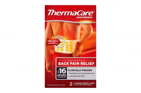 Thermacare Lower Back Hip Heat Wraps Large/Xlarge Pack