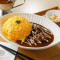 蛋包牛肉咖哩飯 Omelette Beef Curry With Rice And Salad(Set)