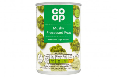 Co Op Mushy Processed Peas
