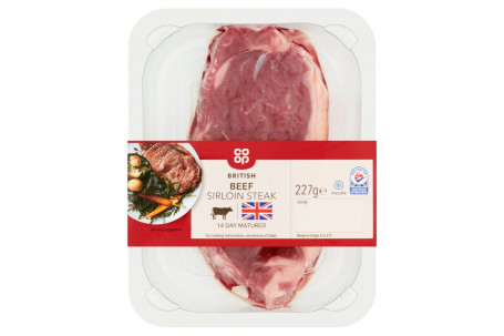 Co Op British Sirloin Steak