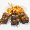 Marinated Beef Skewer With Satay Dipping Sauce Pieces)