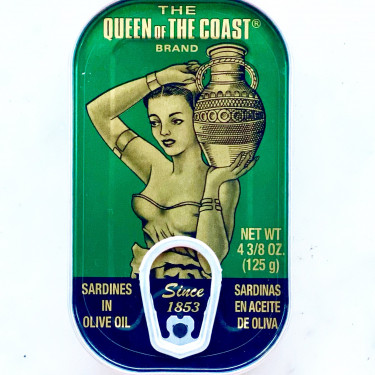 Sardines In Olive Oil Green Tin