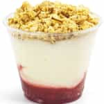 Aardbeien Vanille Yoghurt Parfait