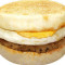 Hēi Hú Jiāo Zhū Pái Dàn Mǎn Fēn Bǎo Pork Chop And Egg Muffin Burger With Black Pepper