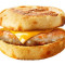 Chāo Hòu Jī Ròu Qǐ Sī Mǎn Fēn Bǎo Thick Chicken Muffin Burger With Cheese