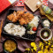 háo huá hǎi xiān jī pái biàn dāng Premium Seafood with Chicken Chop Bento