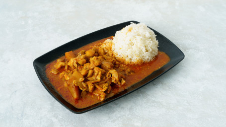 Curry Chicken With Rice (Spicy)