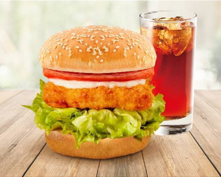 Alaska Cod Fish Burger (Ang.).