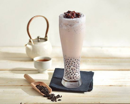 Add Some Tapioca And Red Bean Latte