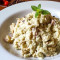 Risoto de frango com bacon