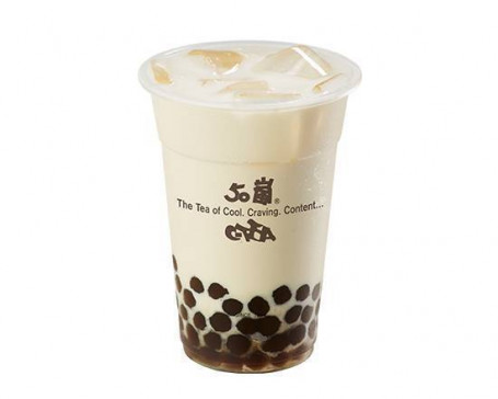 Bō Bà Nǎi Lǜ Green Milk Tea With Bubble