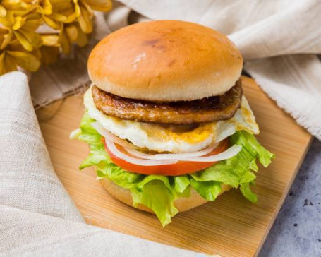 Autorski Burger Wieprzowy Zhāo Pái Zhū Ròu Bǎo