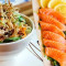 Bowl de Salada Especial Sashimi (04 pçs) Suco Natural