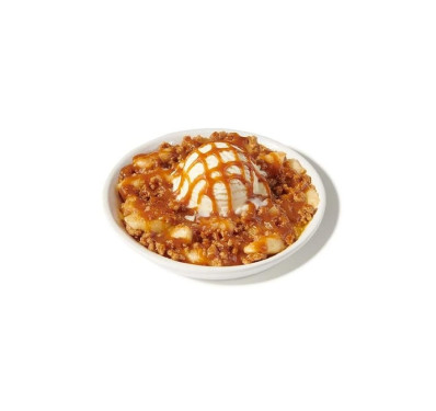 Oven-Baked Caramel Apple Pie Crisp