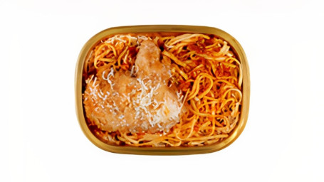 Pollo Alla Parmigiana Con/ Linguine