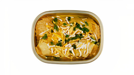 Green Chile Sauce Chciken Enchilada