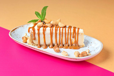 Dulce De Leche Cashew Nut Cheesecake (V) (N)