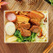 hōng ròu fàn biàn dāng Soy-Stewed Pork Rice Bento