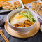 chòu dòu fǔ zhà jiàng miàn Soybean Paste Noodles with Stinky Tofu