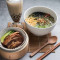 chá wáng wú xī pái miàn tào cān Pork Ribs Noodles with Tea Combo