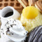 Kuí Guā Zi Zhī Má Bīng Qí Lín Sōng Bǐng Tào Cān Waffle With Sesame Ice Cream And Sunflower Seed