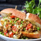 Xiāng Là Kā Lī Hēi Tún Qiǎo Bā Dá Sān Míng Zhì Tào Cān Curry Minced Pork Ciabatta Sandwich