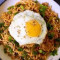 Hot'n spicy kottu mee with egg omlet (large)