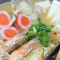 Miso Seafood Pork Hot Pot Wèi Cēng Hǎi Lù Guō