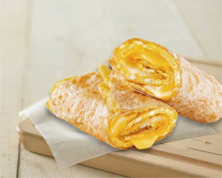 Hallo, Ik Maak Egg Pancake Roll Met Kaas