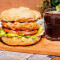 Jìn Là Huā Shēng Jī Zhī Jiā Gē Zǔ Hé Cān Mr. Burger With Spicy Chicken And Peanut Butter Combo