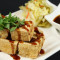 A08. Deep Fried Tofu with Marinated Taiwanese Sour Cabbage