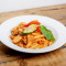 Penne with Roasted Vegetables Rose Sauce