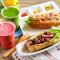 Rè Gǒu Bǎo Jí Lǜ Guǒ Xī Tào Cān Xì Liè Hot Dog Burger And Green Smoothie Combo