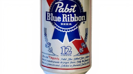 12 Oz Pabst Blue Ribbon