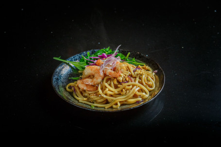 Prawn Teriyaki Stir Fried Udon