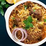 Asli Hyderabadi Goat Biryani