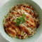 Kǒu Shuǐ Jī Bàn Miàn Tossed Noodles With Steamed Chicken And Chili Sauce