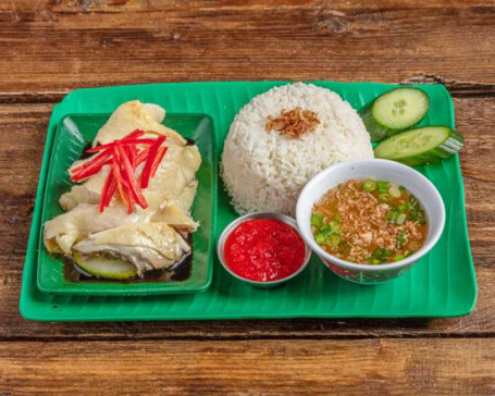 Hainanese Chicken Rice Hǎi Nán Jī Fàn