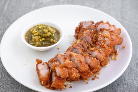 Deep Fried Marinated Pork Belly