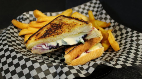 Blueberry Brie Grilled Cheese