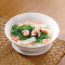 xiā rén miàn Shrimp Noodle Soup with Vegetable and Bamboo Shoots