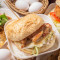 Mò Xī Gē Jī Pái Dàn Bǎo Egg Burger With Mexican Chicken Chop