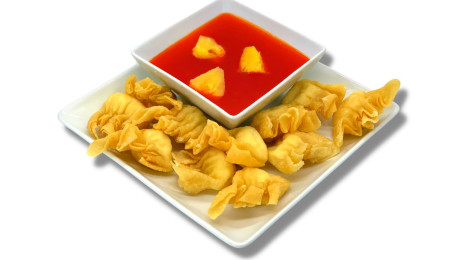 Crab Cheese Wontons (10 Pieces) Xiè Zhī Shì