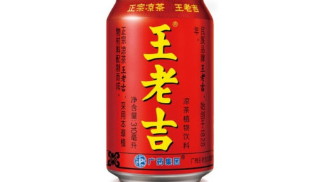 Can Of Herbal Tea Drink Wáng Lǎo Jí