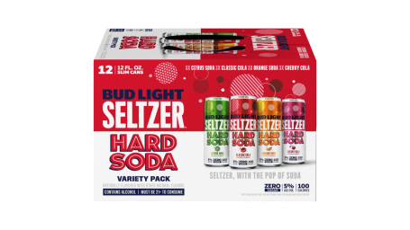 12Pk Bud Light Seltzer Hard Soda Mix 12Ct
