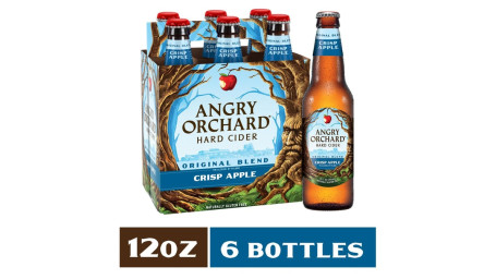 Angry Orchard Hard Cider Bottle 6Ct 12Oz