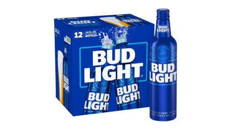 Bud Light Aluminum Bottle 12Ct 16Oz